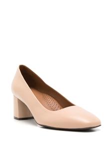 Sarah Chofakian Beauvoir leren pumps - Beige