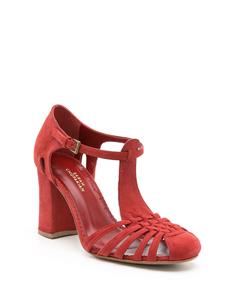 Sarah Chofakian Salomé Boheme pumps - Rood