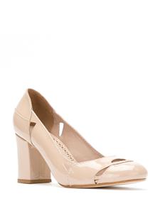 Sarah Chofakian Bruxelas lakleren pumps - Beige