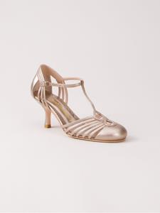 Sarah Chofakian strappy pumps - Metallic