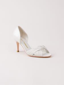 Sarah Chofakian open-toe pumps - Wit