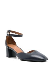 Sarah Chofakian Florence leren pumps - Zwart