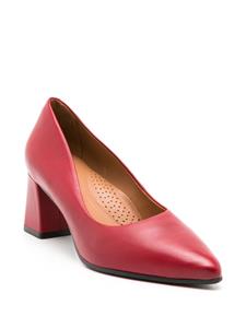 Sarah Chofakian Francesca pumps met puntige neus - Rood