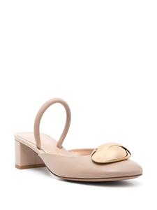 Gianvito Rossi Sphera slingback pumps - Beige