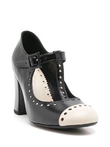 Sarah Chofakian Gabrielle leren pumps - Zwart