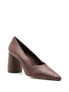 Sarah Chofakian Scapin Liam geweven pumps - Bruin