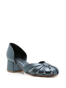 Sarah Chofakian Marjorie pumps met ronde neus - Blauw