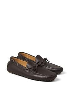 Brunello Cucinelli Driver leren loafers - Bruin