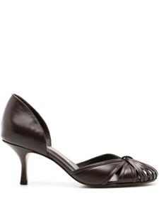 Sarah Chofakian ronde pumps - Bruin