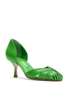 Sarah Chofakian leather pumps - Groen