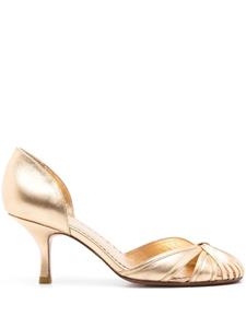 Sarah Chofakian ronde pumps - Metallic