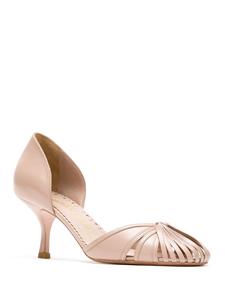 Sarah Chofakian Sarah leren pumps - Beige