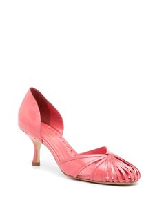 Sarah Chofakian Pumps met uitgesneden detail - Roze