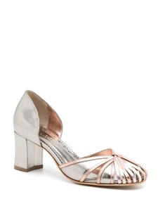 Sarah Chofakian Scarpin pumps met metallic afwerking