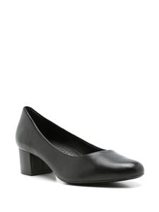 Sarah Chofakian Pomel pumps met ronde neus - Zwart