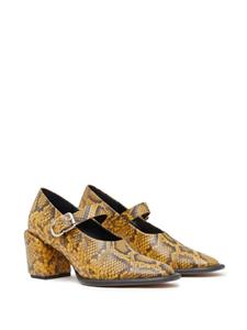 3.1 Phillip Lim Naomi leren pumps - Geel