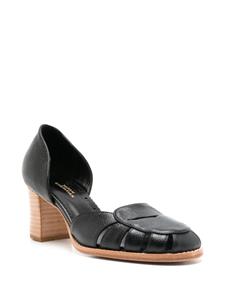 Sarah Chofakian Yosemite leren pumps - Zwart