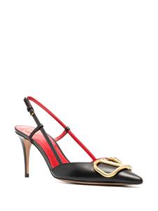 Valentino Garavani Pumps met puntige neus - Zwart