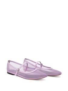 3.1 Phillip Lim ID mesh ballerina's - Paars