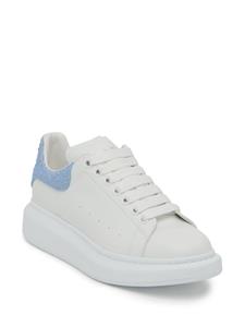 Alexander McQueen Oversized chunky leather sneakers - Blauw
