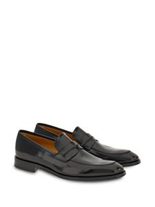 Ferragamo Loafers met puntige neus - Zwart