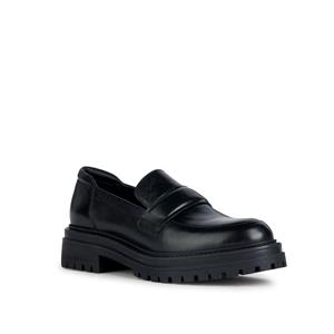 Geox Ademende loafers in leer Iridea