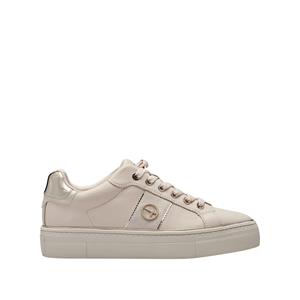 Tamaris Plateausneakers vrijetijdsschoen, lage schoen, veterschoen met gepolsterde schacht