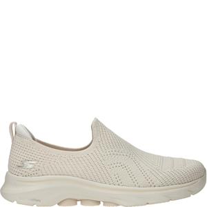 Skechers Go Walk 7 Amina VEGAN Instapper Dames Beige