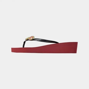 Uzurii T mid heel switch red