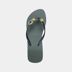 Uzurii T mid heel switch army green
