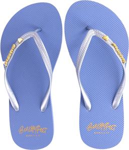 Beachyfeet Teenslipper dames - med sky