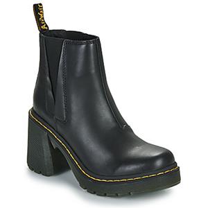 Dr. Martens Spence Leren Chelsea Laarzen Met Uitlopende Hak Schoenen in Zwart