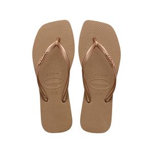 Havaianas Teenslippers Slim Square Logo Metallic