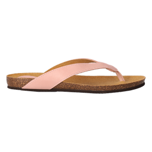 Scholl Slippers Dames Tist Roze Leer