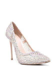 Le Silla Gilda slingback pumps verfraaid met stras - Beige