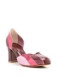 Sarah Chofakian Lygia Clark slip-on pumps - Roze