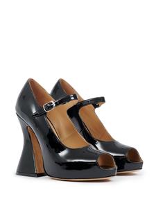 Maison Margiela Sketch 120mm Mary Jane pumps - Zwart