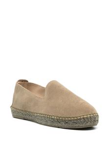 Manebi Suède espadrilles - Groen