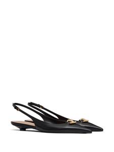 Valentino Garavani VLogo Signature leren pumps - Zwart