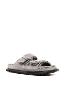 Officine Creative Introspectus 003 suède sandalen - Grijs