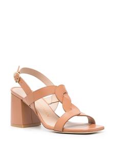 Stuart Weitzman Ibiza leren sandalen - Bruin