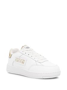Versace Jeans Couture Sneakers met logopatch - Wit