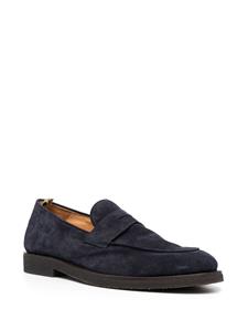 Officine Creative Opera suède loafers - Blauw