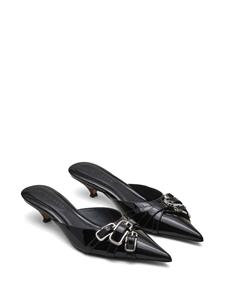 Marc Jacobs The J Marc leren muiltjes - Zwart