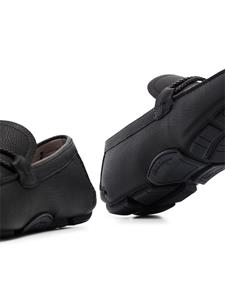 Ferragamo Front 4 leren loafers - Zwart