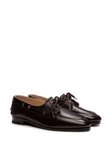 Bally Plume leather moccasins - Bruin