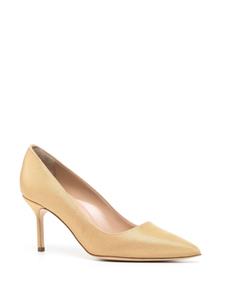 Manolo Blahnik BB grosgrain pumps - Goud