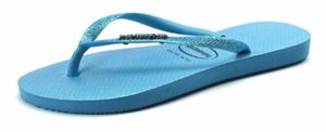 Stoute-schoenen.nl Havaianas Slim Logo Glitter Blauw HAV27