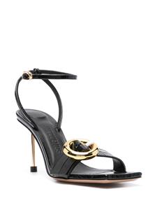 Jacquemus Regalo 100mm sandals - Zwart