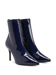 Giuseppe Zanotti Mirea leren enkellaarzen - Blauw